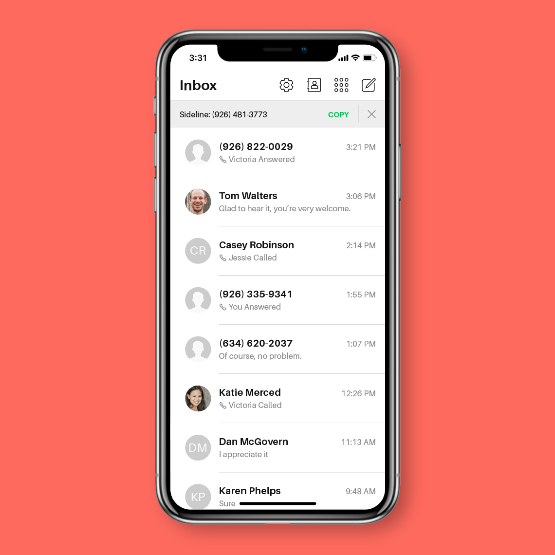 team number feature